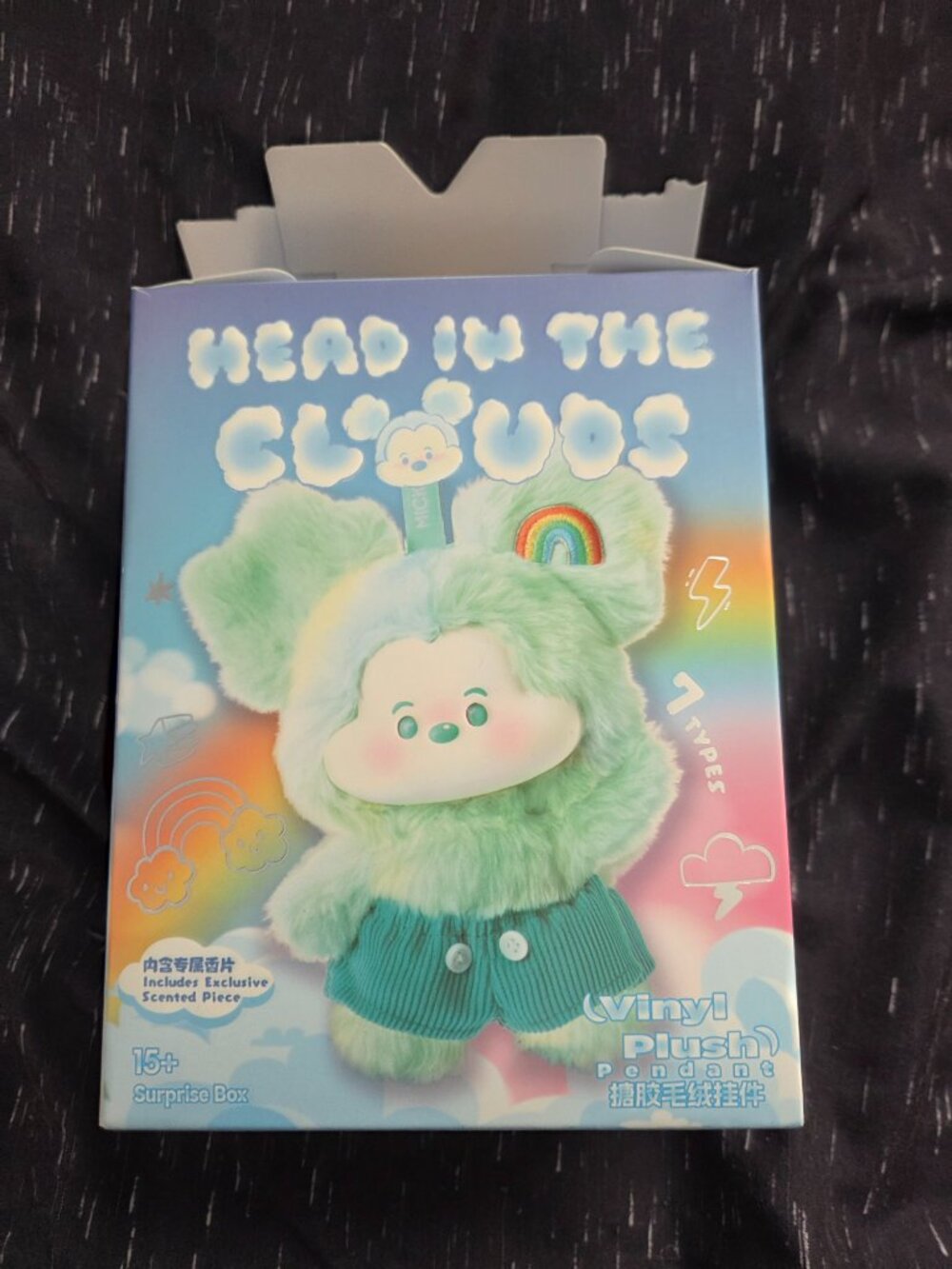 Long Track | MINISO x Disney “Mickey Mouse Head In The Clouds” Plush Keychain